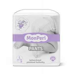 MonPeri Pants L 8-14 kg, 20 ks