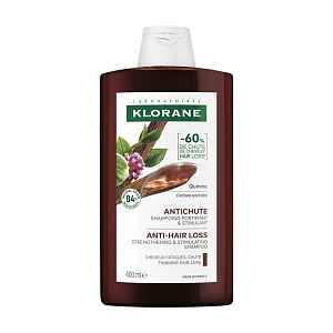 KLORANE Šampon při vypadání vlasů s chininem a BIO protěží alpskou 400 ml