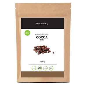 HEALTH LINK Kakaové boby drcené RAW BIO 150 g