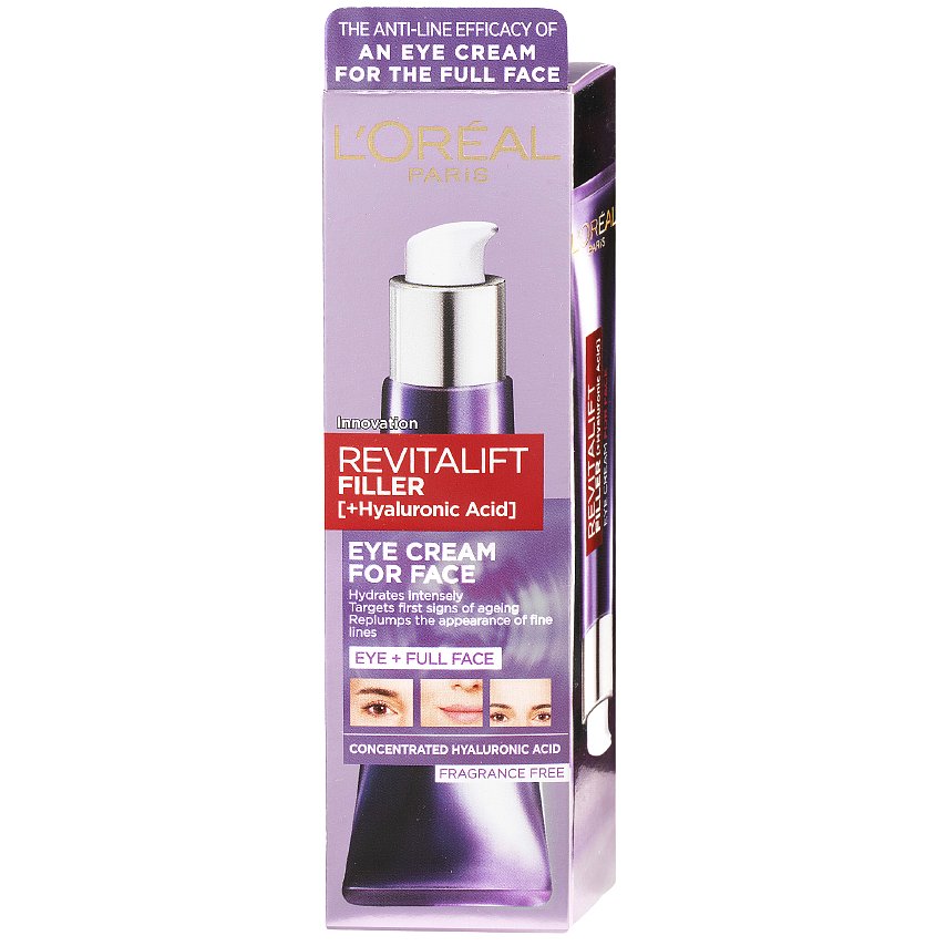 L´oréal Paris Revitalift Filler Oční krém na obličej 30ml