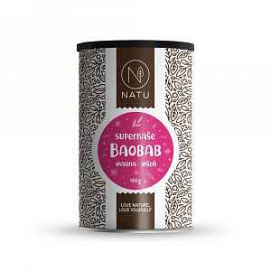 NATU Superkaše BAOBAB s malinami a višněmi 450 g