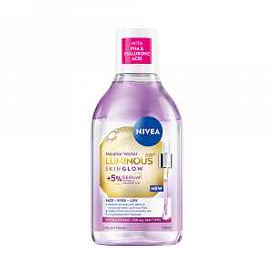 Nivea Skin Glow rozjasňující dvoufázová micelární voda 400 ml