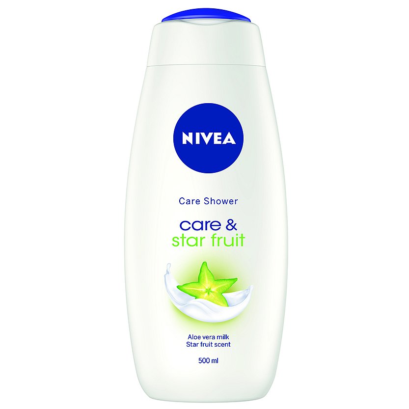 NIVEA Sprchový gel Care&Starfruit 500 ml