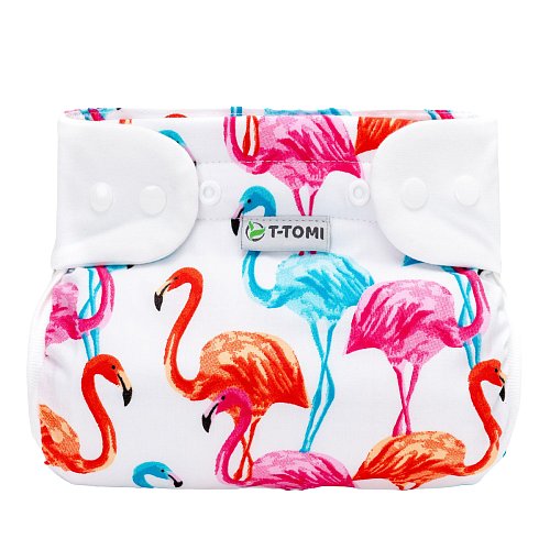 T-Tomi Ortopedické abdukční kalhotky - patentky, flamingo 5-9kg