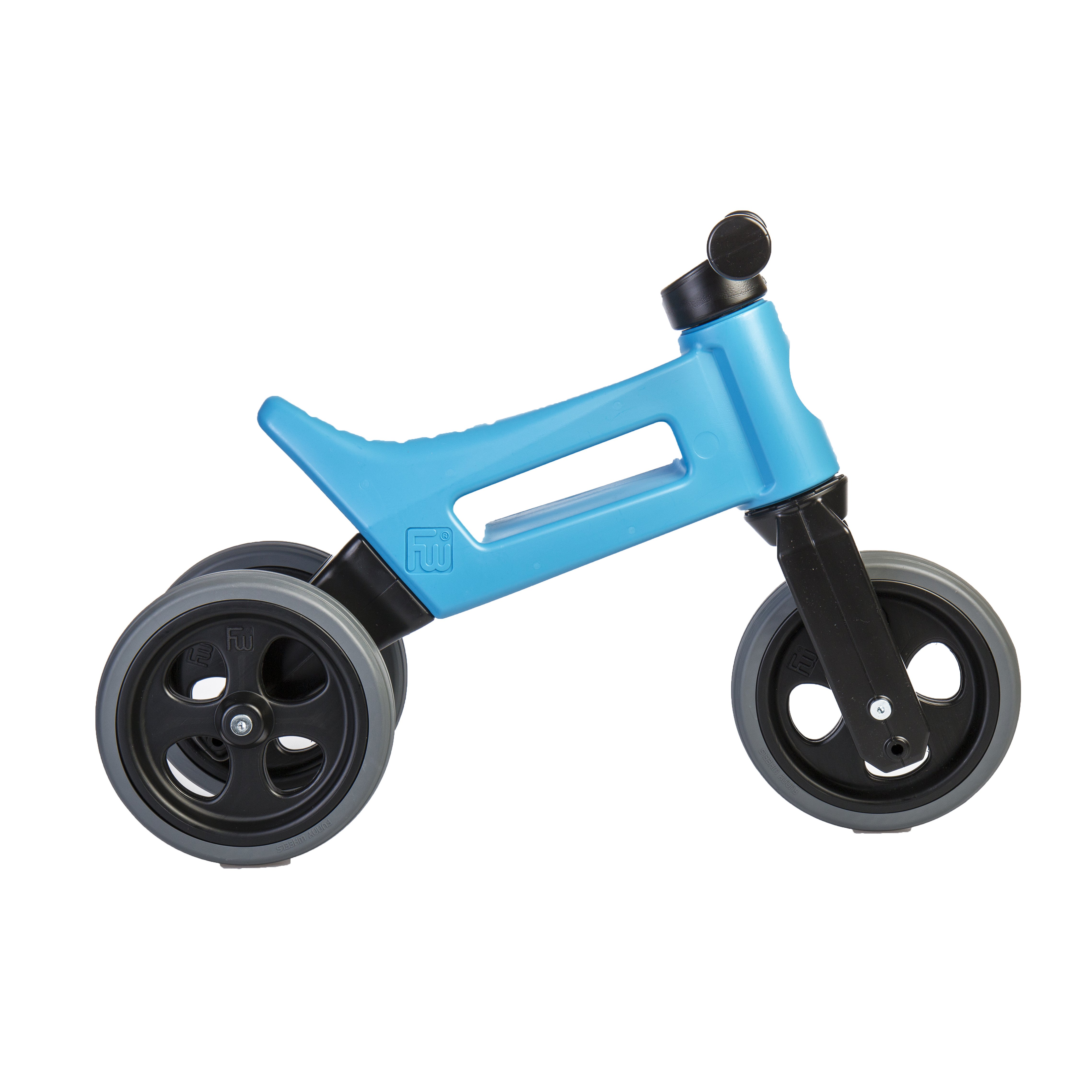 TEDDIES Odrážedlo FUNNY WHEELS NEW SPORT 2v1, nosnost 50 kg 18 m+, modré