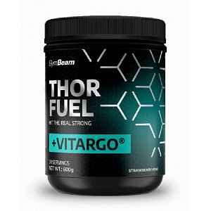 GymBeam Thor Fuel+Vitargo strawberry-kiwi 600g