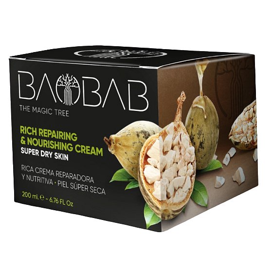 Diet Esthetic Baobab Regenerační krém pro suchou pokožku 200 ml