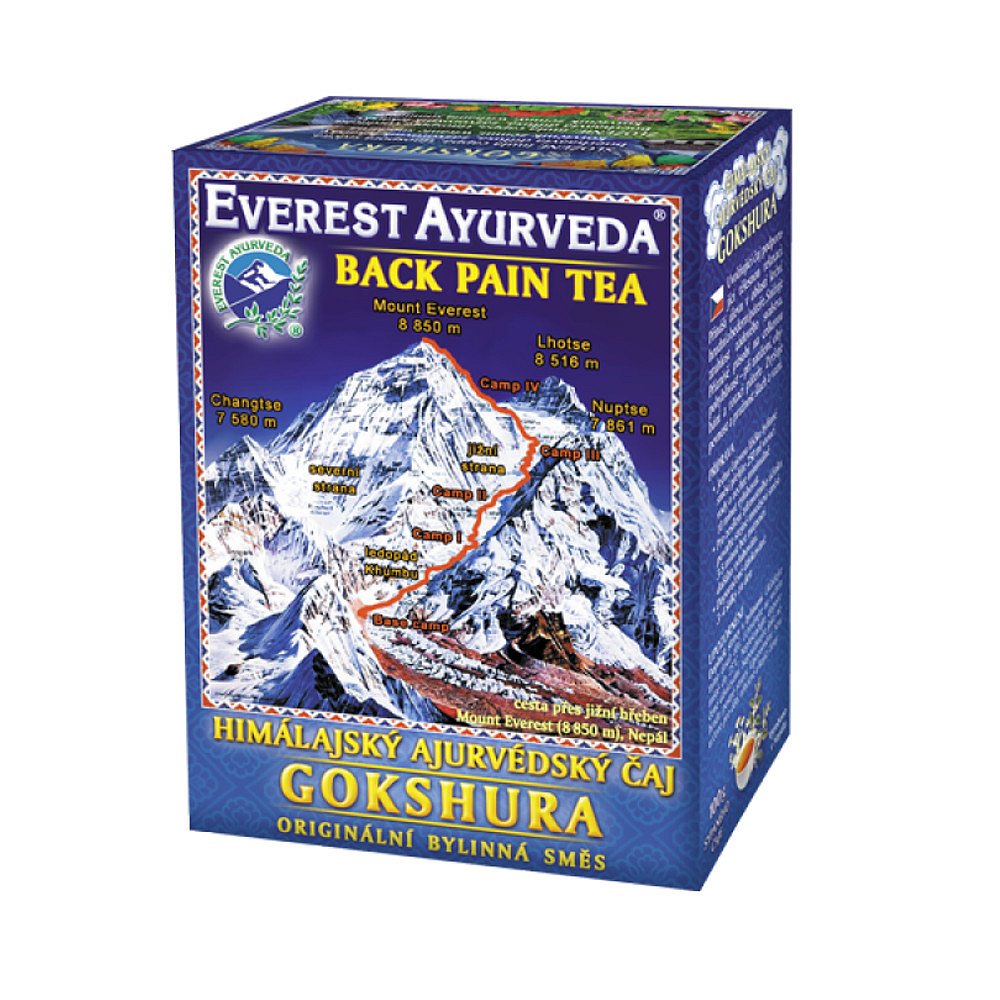 EVEREST-AYURVEDA GOKSHURA Uvolnění zádového svalstva 100 g sypaného čaje