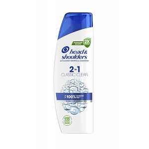 Head&Shoulders 2v1 Classic Clean Šampon proti lupům 250 ml