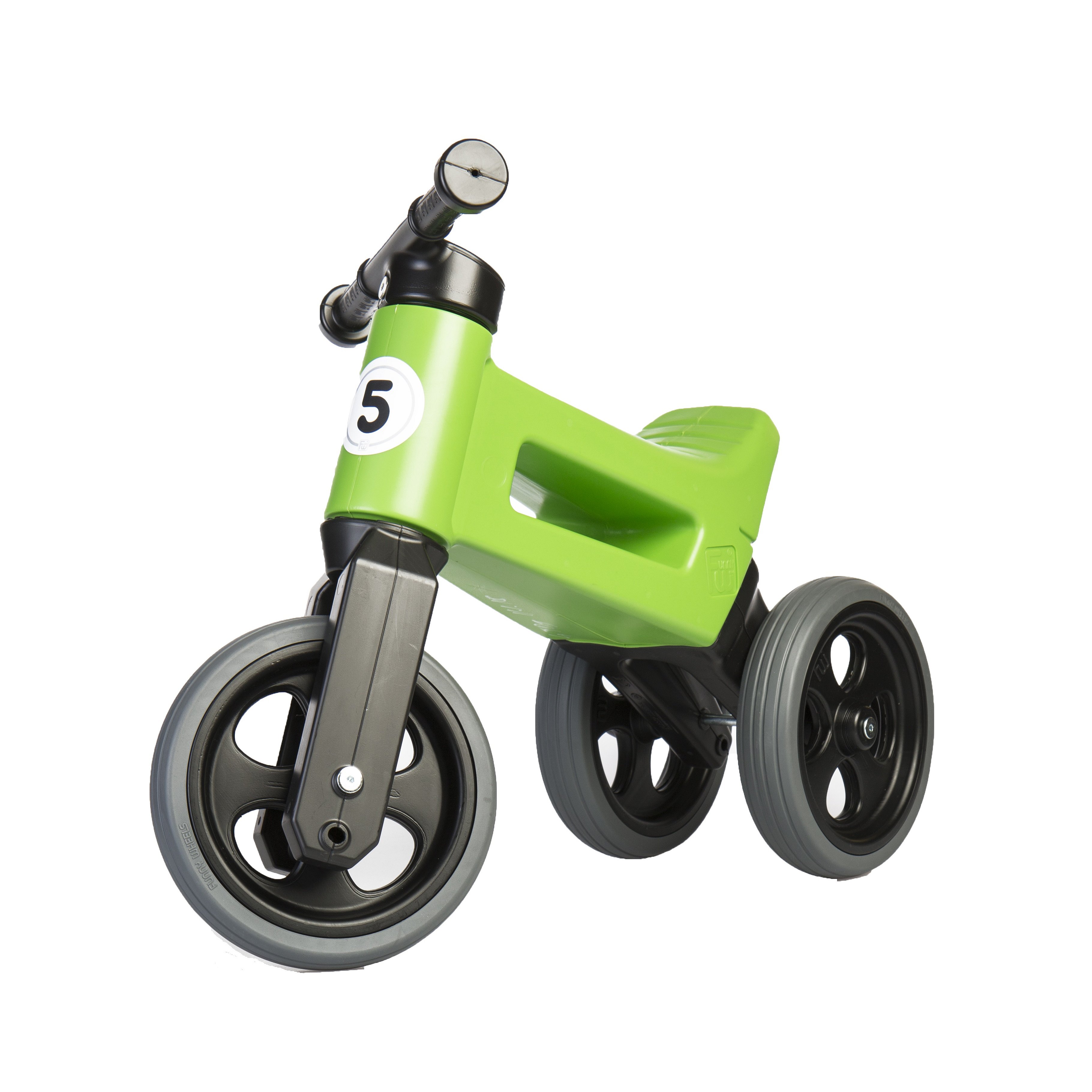 TEDDIES Odrážedlo FUNNY WHEELS NEW SPORT 2v1, nosnost 50 kg 18 m+, zelené