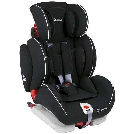 BabyGo autosedačka SIRA Isofix I-II-III Black