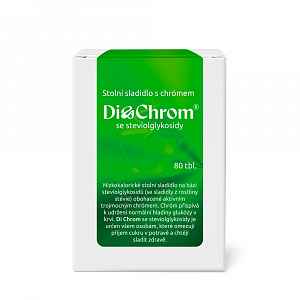 Di Chrom se steviolglykosidy stolní sladidlo 80 tablet