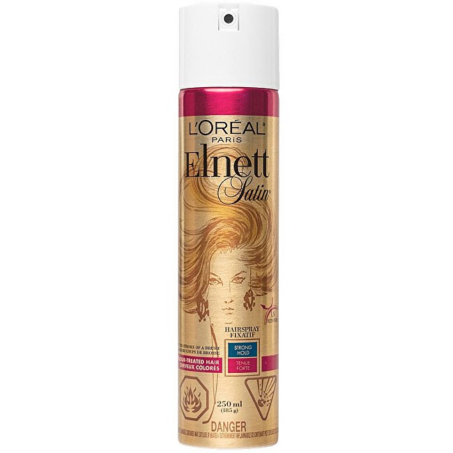 Loreal Paris Lak na barvené vlasy se silnou fixací Elnett Satin  250 ml