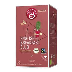 TEEKANNE Luxury cup English breakfast černý čaj BIO 25 sáčků
