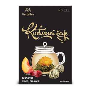 Velta Tea Kvetoucí čaj 2 ks MIX GOLD (broskev + višeň) 2 ks