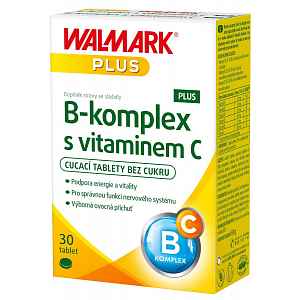 Walmark B-komplex PLUS s vitaminem C 30 tablet