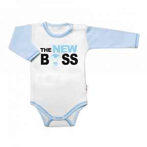 Body dl. rukáv - The New Boss, vel. 68, kluk