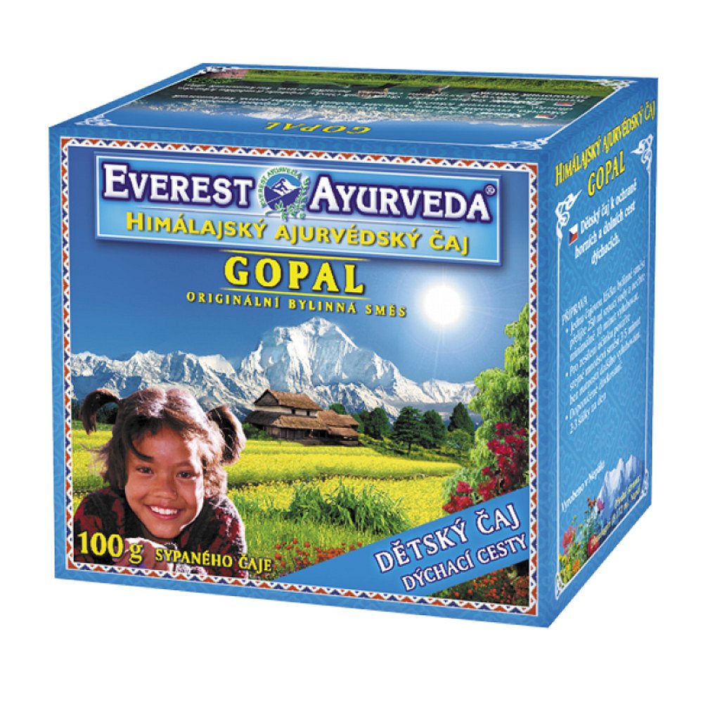 EVEREST-AYURVEDA GOPAL Dýchací cesty 100 g sypaného čaje