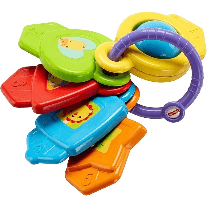 FISHER-PRICE Barevné klíčky