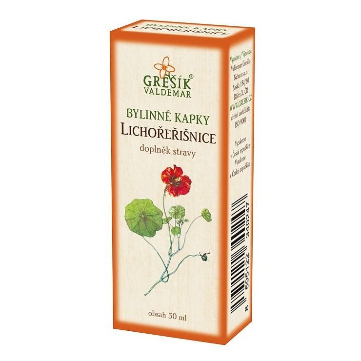 Grešík kapky Lichořeřišnice 50 ml