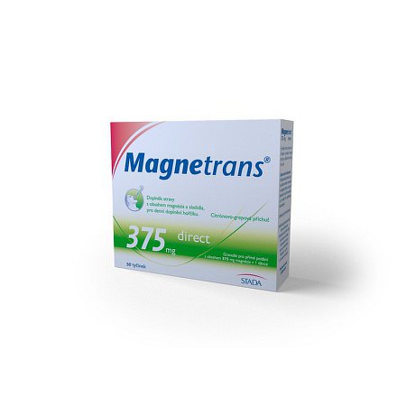 MAGNETRANS 375mg 50 tyčinek granulátu