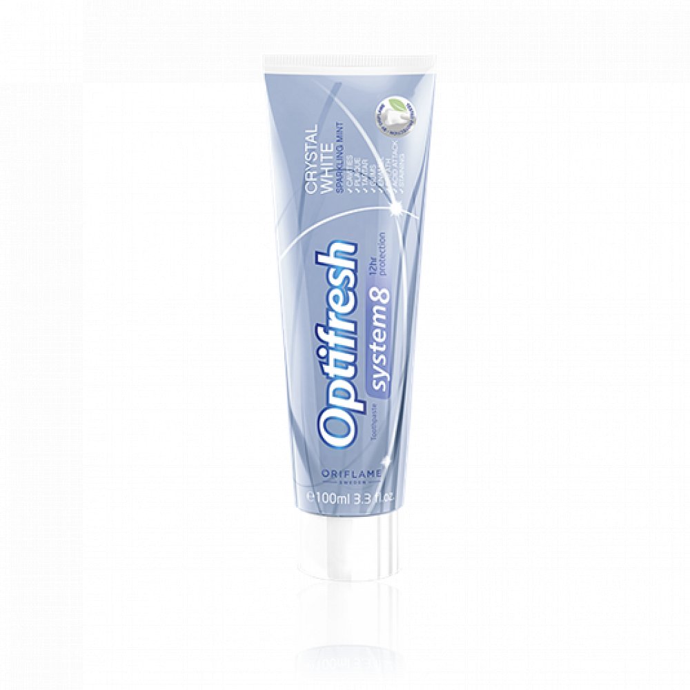 ORIFLAME Optifresh System 8 Bělicí zubní pasta   100 ml