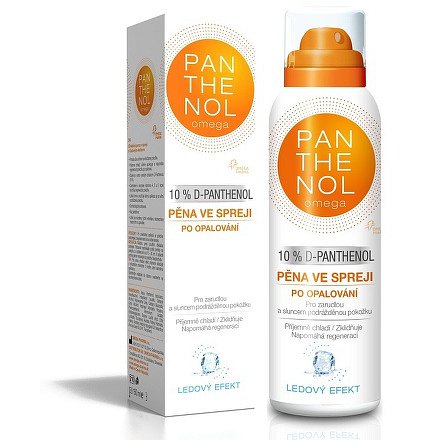 Panthenol Omega Chladivá pěna ve spreji 10% 150ml