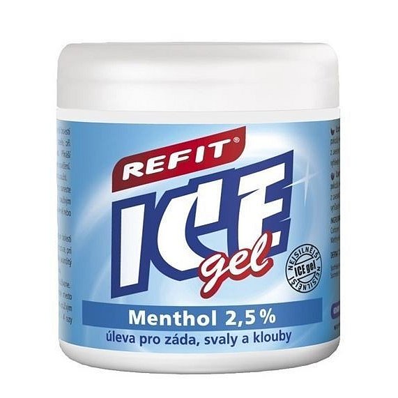Refit Ice masážní gel s mentholem 230ml - II.jakost