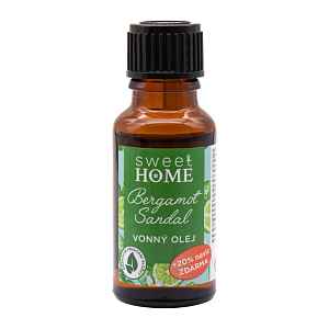 Sweet Home Vonný olej bergamot-sandal Bergamot a sandal 18 ml