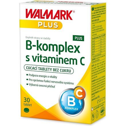 Walmark B-komplex PLUS s vitaminem C 30 tablet