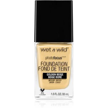 Wet n Wild Photo Focus matující fluidní make-up odstín Golden Beige 30 ml
