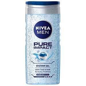 NIVEA Sprchový gel muži PURE IMPACT 250ml 80892