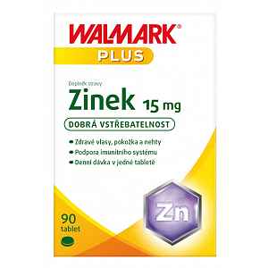 Walmark Zinek 15mg 90 tablet