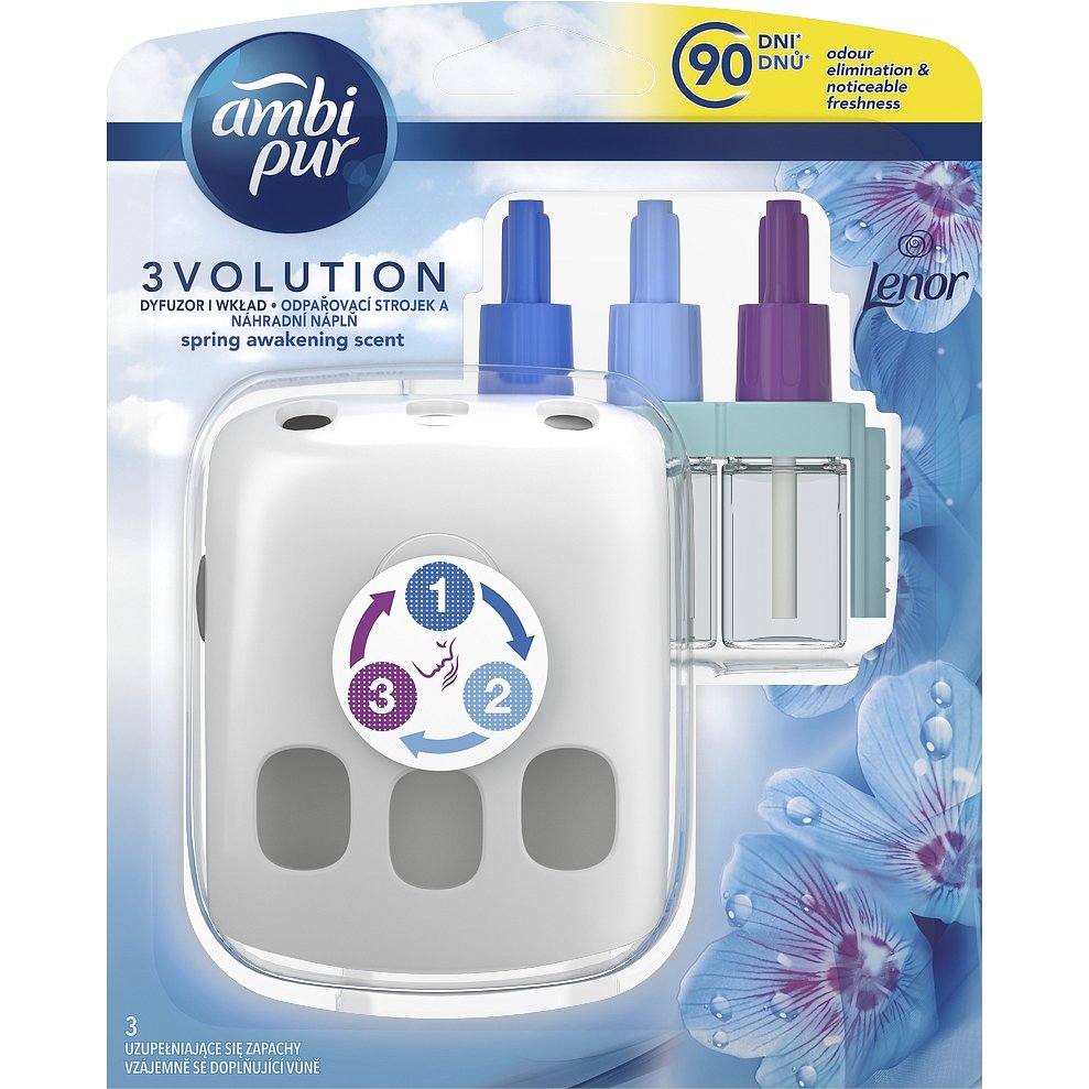 AMBI PUR 3 Volution Lenor Spring strojek s náplní 20 ml