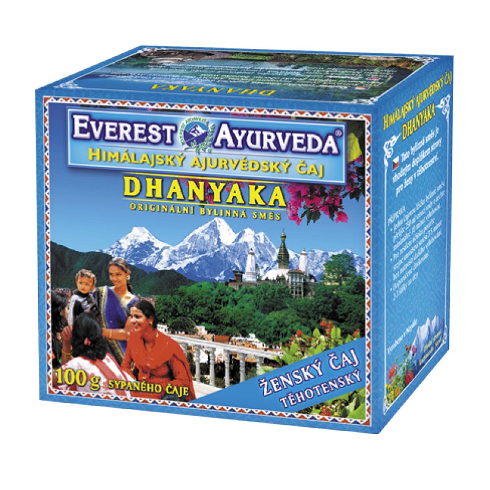 EVEREST-AYURVEDA DHANYAKA Těhotné ženy 100 g sypaného čaje