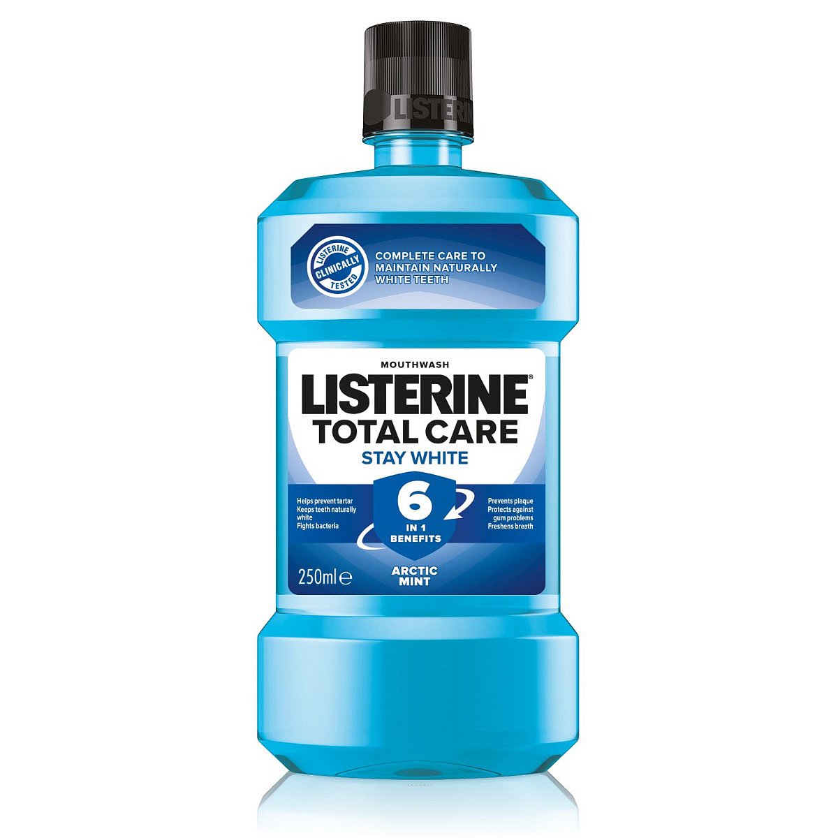 Listerine Total Care Stay White ústní voda 250 ml