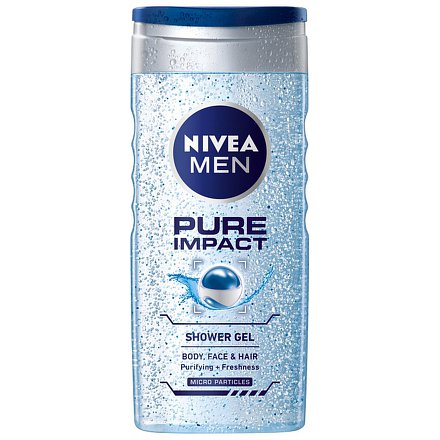 NIVEA Sprchový gel muži PURE IMPACT 250ml 80892