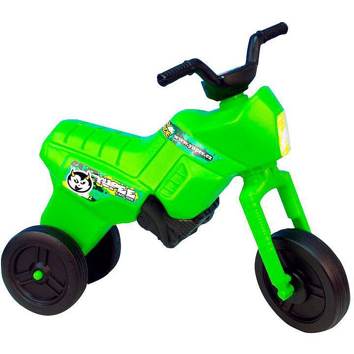 TEDDIES Odrážedlo Enduro Yupee zelené, velké, plast
