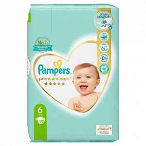 PAMPERS Premium Care vel.6 Value Pack 13+kg 38 ks
