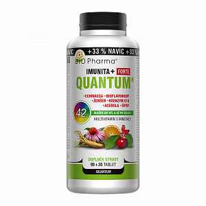 QUANTUM Imunita+ Forte 42 složek tbl.90+30