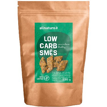 Allnature Low carb směs na semínkové krekry 230g