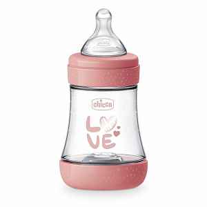 Chicco láhev kojenecká Perfect 5 silikon růžová 150 ml