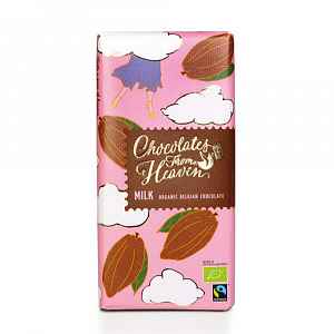 Chocolates from Heaven BIO mléčná čokoláda 37% 100 g