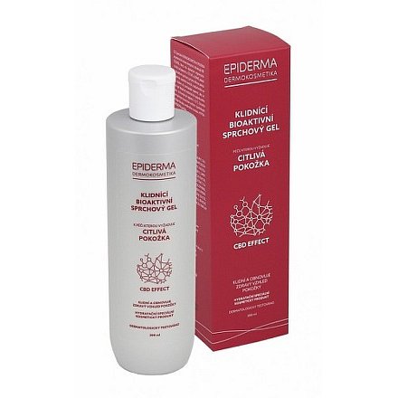 EPIDERMA klidnící bioaktivní CBD sprch. gel 300ml