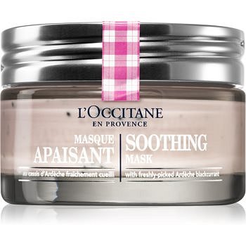 L’Occitane Aqua Réotier zklidňující pleťová maska černý rybíz 75 ml