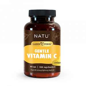 NATU Garden Fusion Gentle Vitamin C 500 mg 90 kapslí