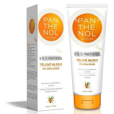 Panthenol Omega Tělové mléko Rakytník 9% 250ml