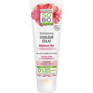 SO’BiO étic Šampon pro barvené a melírované vlasy s ibiškem BIO 250 ml