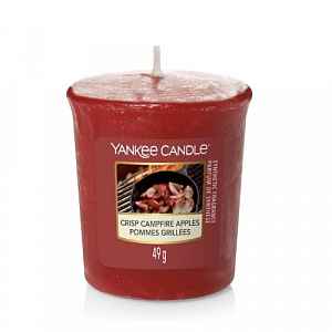 Yankee Candle Crisp Campfire Apple votivní svíčka 49 g