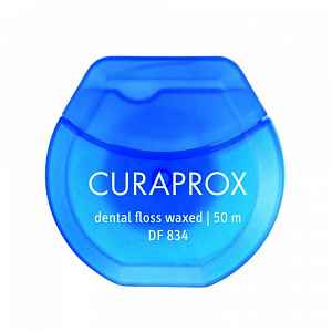 Curaprox DF 834 dentální nit Floss medium 50m mátová